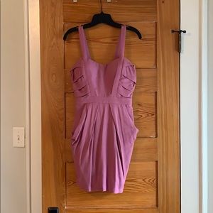 BCBGeneration size 4 mauve dress with pockets